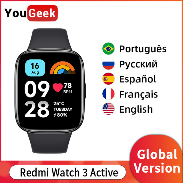 Global Version Xiaomi Redmi Watch 3 Active 1.83'' LCD Display